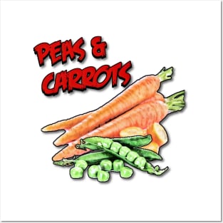 Peas & Carrots Posters and Art